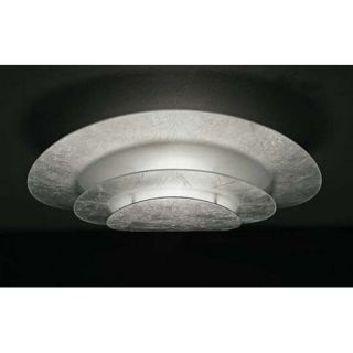 Plana Flush Mount in White