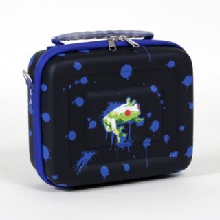 Beta Box Beta 200 Lunch Box in Psychedelic Frog Print and Blue