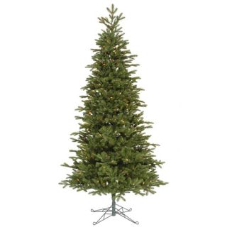 Maine Balsam Fir 8.5 Artificial Christmas Tree with Italian Multic