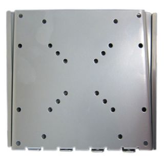 Arrowmounts Fixed Wall Mount in Silver for 10 36 Flat Panel TVs