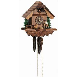 Schneider 10 Chalet Cuckoo Clock with Woodchopper