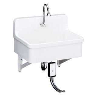 Gilford Scrub Up, Plaster Sink with Single Hole Faucet Drilling