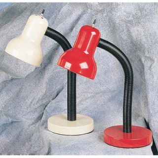Lite Source Gooseneck Desk Lamp in Red   LS 211RED