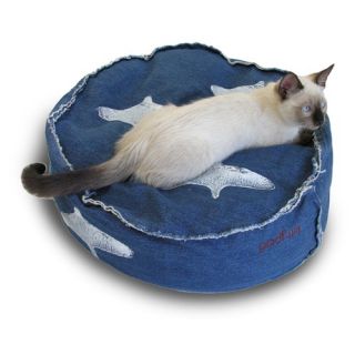 Denim Koosh Cat Bed