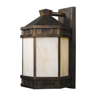 Elk Lighting Mission Abbey 15 One Light Outdoor Wall Sconce in
