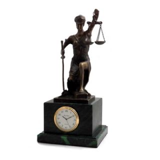 Bey Berk Kneeling Lady Justice Clock