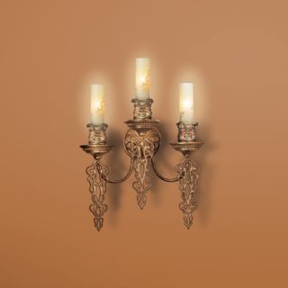 Eurofase Laurance Three Light Wall Sconce in Antique Gold   13438