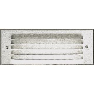 White Indoor and Outdoor Recessed Step Light