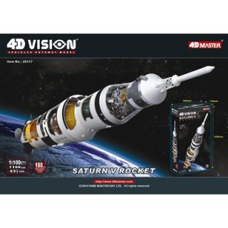 Famemaster 4D Vision 4D Vision Saturn V Rocket Model
