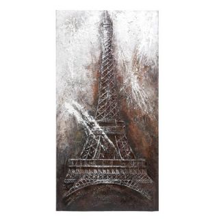 Woodland Imports Eiffel Tower Canvas Art