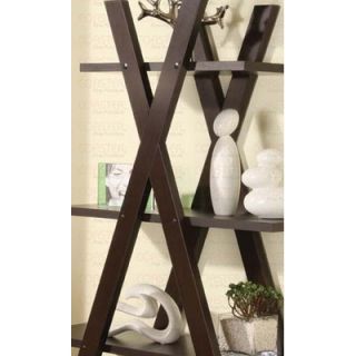 Wildon Home ® Waterford Bookcase in Cappuccino