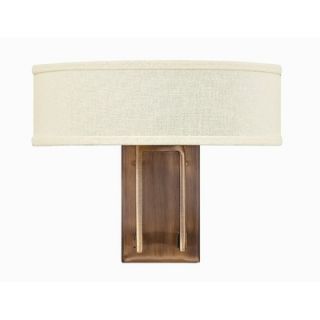 Hinkley Lighting Hampton Two Light Wall Sconce in Brushed Bronze