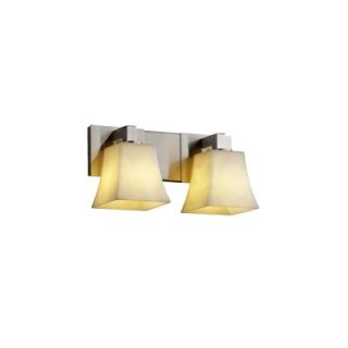 Justice Design Group Clouds Modular Two Light Bath Vanity   CLD 8922