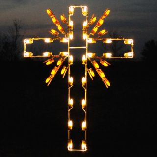 Holiday Lighting Specialists Radiant Cross Light