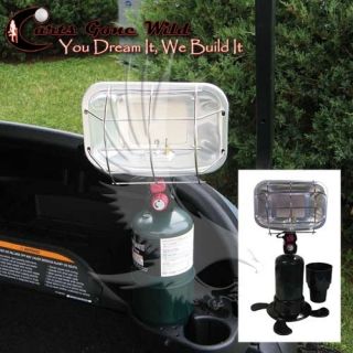 Portable Propane Heater Golf Cart Heater Fits in Cup Holder Up to 5000
