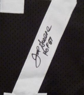 Joe Greene Pittsburgh Steelers Autographed Signed Black Size XL Jersey