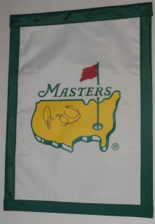  MCILROY Signed MASTERS Golf Tournament Pin FLAG 2012 Pga Tour Psa Dna