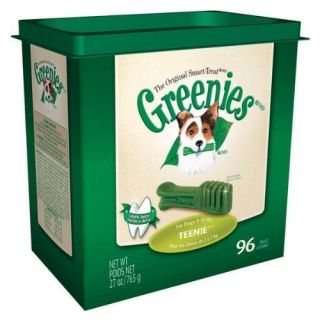 New Greenies 27 oz Canister Teenie 96 Count 