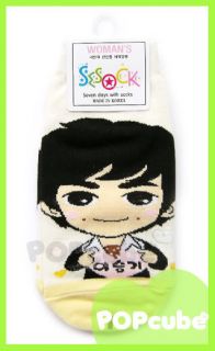 1N2D Strong Heart Lee Seung Gi Cartoon Socks B