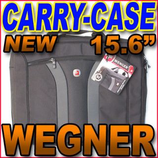 New Genuine 15.6 Wegner Swiss Army Knife Delux Laptop Carry Case Bag