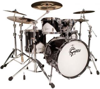 Gretsch Renown 57 5pc Drum Set SHELL PACK Motor City Black NEW with