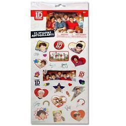 SUPER IDOL ONE DIRECTION ROCK BAND (1 D) 25 PIECES STICKER SHEET MUST