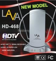 New LAVA HD468 DIGITAL INDOOR HDTV DTV HD ANTENNA +HIGH GAIN CONTROL