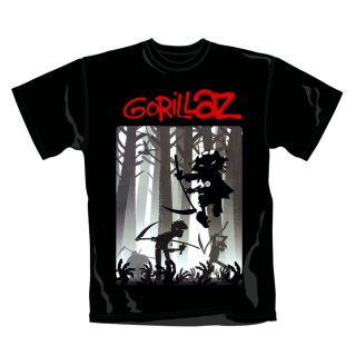 Official Gorillaz Greatest Hits T Shirt Rock Metal