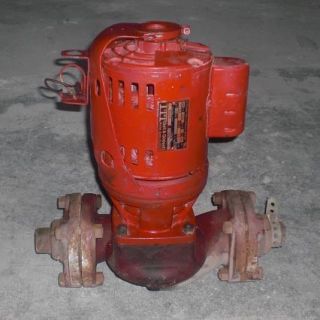 Bell Gossett 1 4 HP 1725RPM Circulator Pump Motor 189105