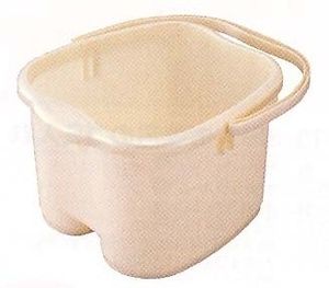 Japanese Foot Detox Spa Bath Bucket Tub Pearl 0067