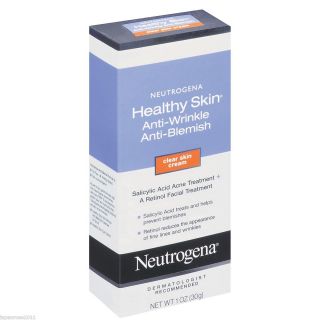 Neutrogena Healthy Skin Anti Wrinkle Anti Blemish Clear Skin Cream 1oz