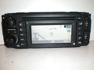  Dodge Chrysler Jeep Factory RB1 Navigation GPS CD Radio Stereo