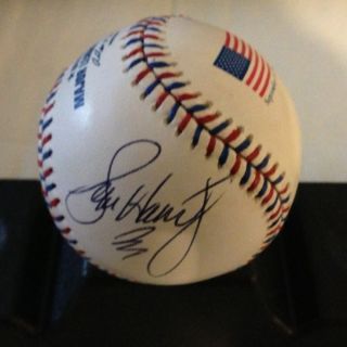  Official 2002 September 11 Baseball Signed by Sean Hannity 9 11