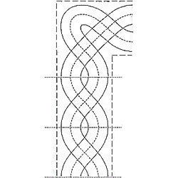 borders made easy pantograph 26 of 6 5 pattern 111