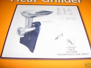 Outfitters Ridge Electric Meat Grinder