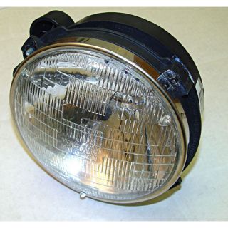 12402 04 Omix ADA Headlight Assembly with Bulb JEEP Wrangler 1997 2006