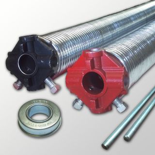 Two Garage Door Springs 243 x 2 ID Galvanized Up to 36 Long