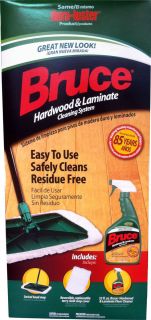 Bruce Dura Luster No Wax Hardwood Floor Cleaner MOP Kit