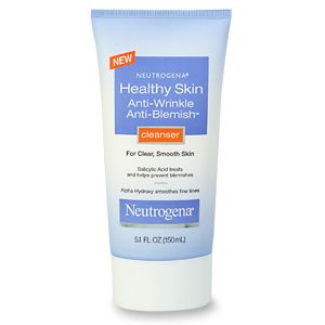 Neutrogena Healthy Skin Anti Wrinkle Anti Blemish Cleanser 5 1 FL oz