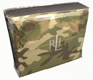 Ralph Lauren Brewster Camouflage Sheets TW TWXL FL Q
