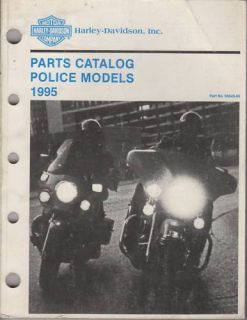 1995 Harley Davidson Motorcycle Police Models Parts