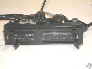  Toyota Supra Heater AC Control 79