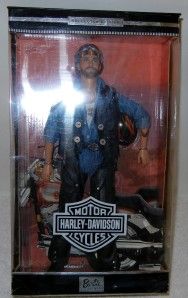Barbie Doll Collector Edition Ken 1999 Harley Davidson Motorcycle