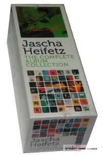 Jascha Heifetz The Complete Album Collection 103CD DVD New SEALED