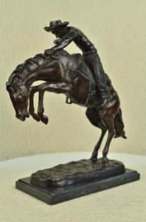 The Wooly Chaps Bronze Sculpture by Frederic Remington in Excellent