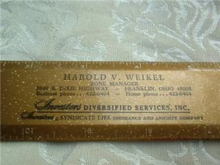 Old Harold V Weikel Investors Diversified Services Insurance Franklin
