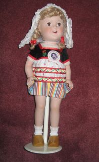 Shirley Temple Antique Heidi Doll Danbury Mint Box