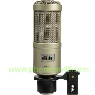Heil Sound PR40 Dynamic Professional Broadcast Instrument Microphone