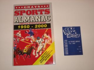 Back to The Future 2 Grays Sports Almanac 1950 2000