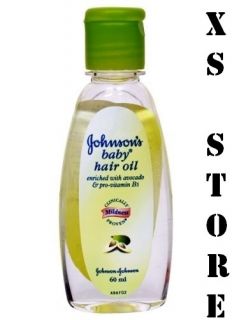 Johnsons Baby Hair Care Oil Non Greasy Avocado Pro Vitamin B5 Soft